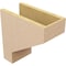 Ekena Millwork 7"W x 14"D x 14"H Classic Clemmons Rough Cedar Woodgrain TimberThane Corbel, Primed Tan CORUR07X14X14CLERCPR - alternate 5